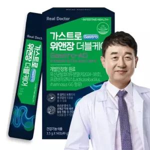 리얼닥터 가스트로AD 위앤장 더블케어 점막보호 위건강 장건강 3.5g x 14포 1개