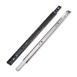 2개입 부드러운 슬라이드 베어링 서랍 양방향 16 10MM 익스텐션 레일 14