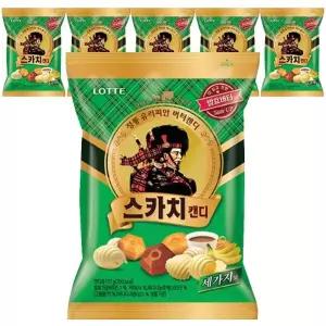 롯데 스카치 캔디 세가지 157g x 6개