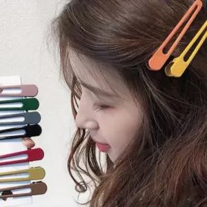 잔머리 헤어핀 앞머리 집게핀 포인트머리핀 컬러풀