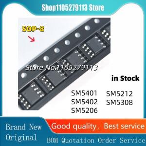 (20개) 100% 새 제품 Sm5401 Sm5206 Sm5212 Sm5308 Sop-8 Ic 칩