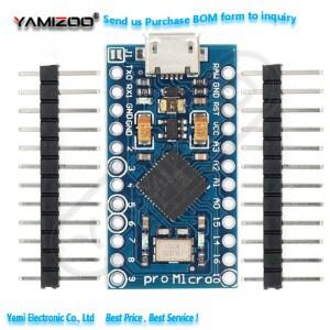 마이크로 타입-C USB ATMEGA32U4 모듈 5V 16MHz 보드 아두이노 컨트롤러 프로-마이크로 프로 미니 소형 대