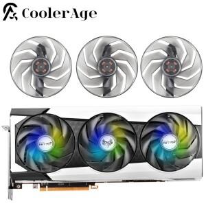 사파이어 NITRO AMD Radeon RX 6950 XT PURE 그래픽 카드 교체 선풍기 비디오 95mm FD10015M12D RX6950XT