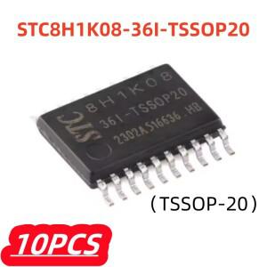 10개/몫 100%  STC8H1K08-36I-TSSOP20 TSSOP-20 8H1K08  칩 IC