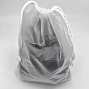 (반투명 30x40cm 15개) 조리개 파우치/스트링/여행/파우치백/복조리/복주머니/다용도/휴대용/수납/주머니