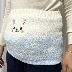 [라일리여성언더웨어] Rly 배따뜻하게 니트토끼 배워머 방한복대 복부워머 아
