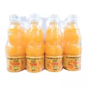 제주 감귤 한라봉 착즙주스 330ml 8개