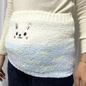 [라일리여성언더웨어] Rly 배따뜻하게 니트토끼 배워머 방한복대 복부워머 아 50015345)