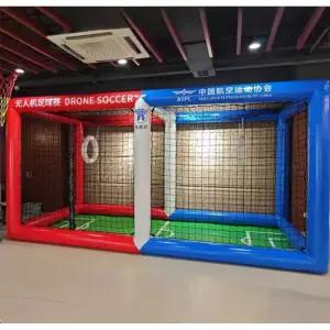 드론 축구장 바운스 경기장 에어 부스 연습 프레임