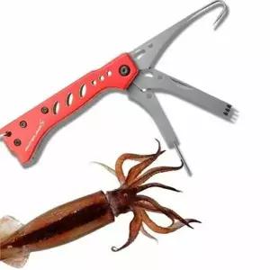 낚시용 멀티툴 접이식 칼 멀티 접이식 낚시 도구 신경시메 갑오징어