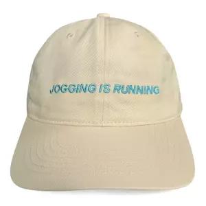 IDEA JOGGING IS RUNNG hat 모자 볼캡 Beige