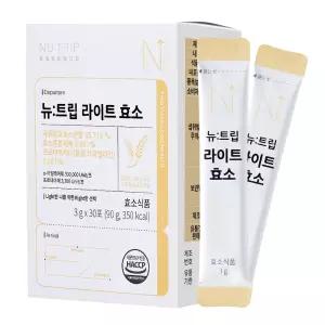 뉴트립 라이트 효소 3 g 30포 선물세트 시댁 부모님 친정 추석 설날