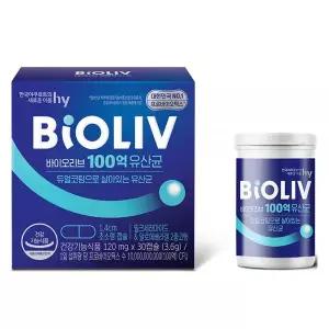 바이오리브 100억 유산균 30정 1개 선물세트 가족 추석 명절 설날 친정