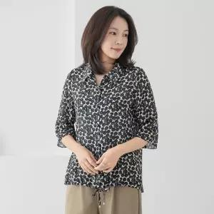 엄마옷 마담4060 꽃잎끈 중년여성 데일리 블라우스 -RBL2606034-