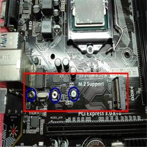 세트 M.2 지원 스탠드 오프 나사 SSD 장착 키트-Asus 마더 보드 핸드