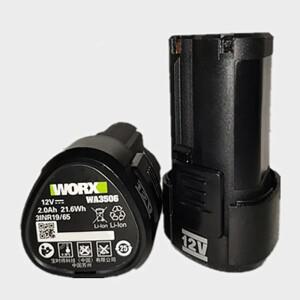 WORX 그린  12V 2.0Ah 리튬 이온 배터리 충전기 모든 Worx 제품에 적합 전동 공구