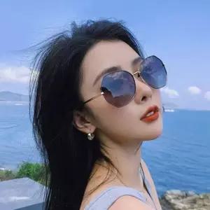 편광 오버사이즈 라섹 패션 커플 틴트 알큰선글