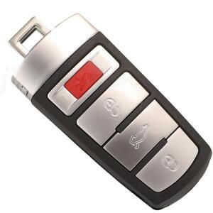 스마트 원격 자동차 키 포브 VW 폭스바겐 파사트 2006-2013 CC FCCID NBG009066T 용 4버튼 315mhz ID48
