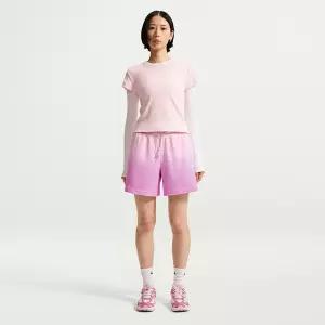 Nike  스포츠웨어 피닉스 플리스 여성 미드라이즈 쇼츠 IF7371-663