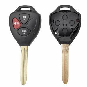 OEM 21버튼 교체 키 케이스 트랜스폰더 리모컨 쉘 토요타 코롤라 벤자 매트릭스 캠리 아발론용