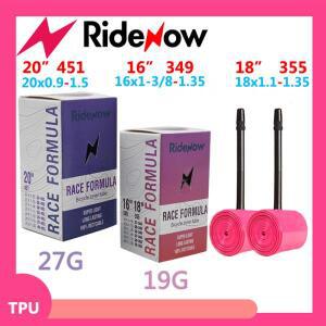 RideNow TPU 접이식 자전거 내부 튜브 16 인치18/349인치 355 20 인치451x0.9 1.0 1-1/8 1.35 BMX 타이어