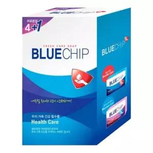 블루칩 촉촉한마무리 비누 헬스케어 100g 5입