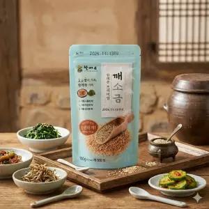 할매손 깨소금 100g 고소하고 참깨향 가득한 깨 100%