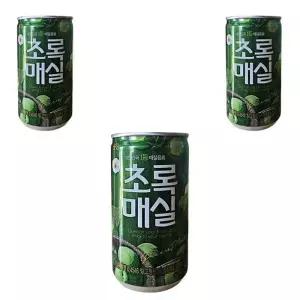 웅진 초록매실캔 180ml 30개F