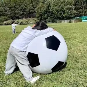 대형 축구공 풍선 에어볼 축구 비치공 대형공 큰공굴리기