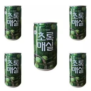 웅진 초록매실캔 180ml 90개F