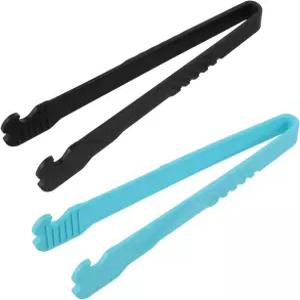 Mabor 2Pcs 오븐 랙 풀러 푸시 도구 나일론 핫 안전하게 꺼내고 주방용 긴 손잡이 토스터 액세서리 스캘딩