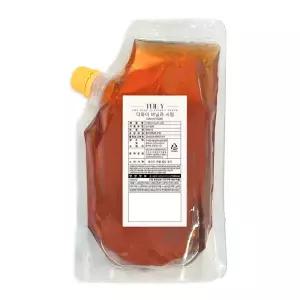 (1+3) 바닐라시럽 (리필용) 씨드첨가, 1개, 500ml 4Set