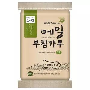 (1+3) 메밀부침가루 2호, 1개, 800g 4Set