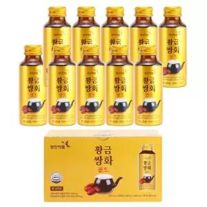 (1+3)  진한 황금쌍화 골드 음료, 10개, 100ml 4Set