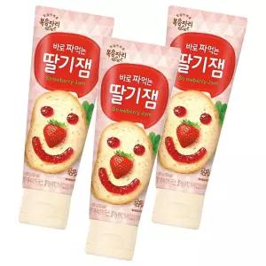(1+2) 복음자리 바로 짜먹는 딸기잼, 100g, 3개  3Set