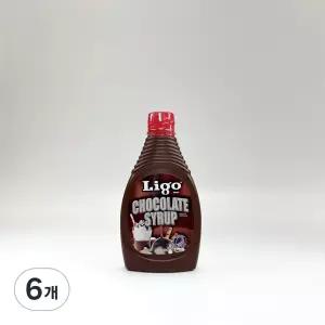 리고 초코 시럽 567g, 6개
