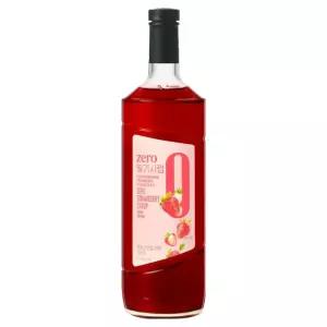 (1+1) zero 딸기 시럽, 1개, 1L 2Set