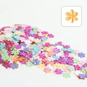 뮤즈 대용량 스팡클 꽃 중 100g / 비즈 네일 슬라임 공예재료 파츠장식 만들기재료