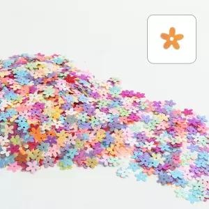 뮤즈 대용량 스팡클  꽃 소 100g / 비즈 네일 슬라임 공예재료 파츠장식 만들기재료