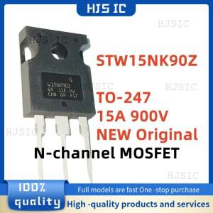5PCS ~ 10PCS   STW15NK90Z TO-247 15A 900V N 채널 트랜지스터 MOS 전계 효과 튜브 전자