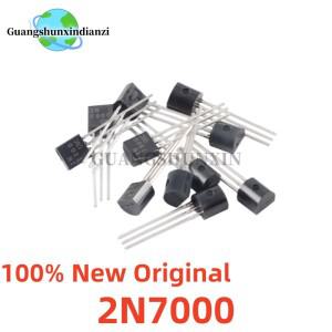 20-50-100PCS 100% 새 원본 2N7000 TO-92 N 채널 강화 모드 전계 효과 트랜지스터