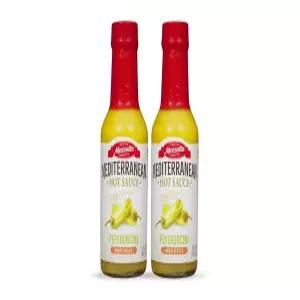메제타 페페론치니 소스 치킨 구운 채소 피자 파스타용 지중해식 핫 중간 불 비GMO 및 텐 프리 5온스 2팩
