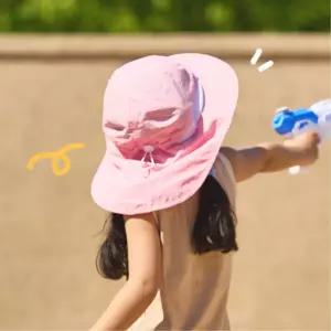 유치원 현장학습모자 자외선차단 플랩캡 아기캡모자