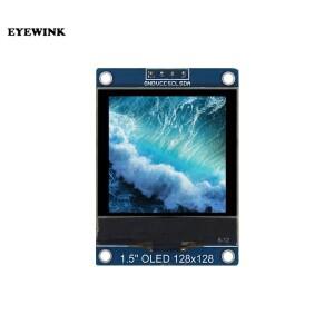OLED 모듈 디스플레이 스크린 SH1107 드라이브 IC 128x128 인터페이스 51 STM32 P22101 용 1.5 인치 4 핀