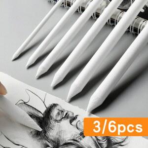 수채화물감세트 6개 블렌딩 스텀프 토르티리온 종이 아트 블렌더 연필 아티스트 학생용 스케치 드로잉 도구용
