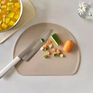 알레보 디엣지 듀얼핏 TPU 반달도마 이유식 항균도마 단품 중)