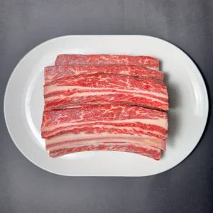 [고기선생] 지방 완벽제거 꽃갈비 우대갈비 1kg 구이용 캠핑용 바베큐용 소고기 미국산 초이스등급