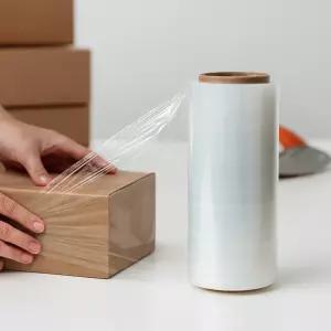250mm 소형 스트레치필름 포장용 투명 스트레치랩 1롤