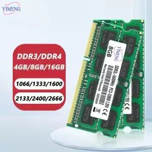 DDR3 8GB 노트북 메모리 램 PC3 1066 1333 1600 1866Mhz 17000 19200 21300 25600 SOM