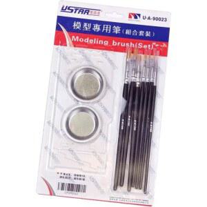 프라모델 공구세트 Ustar UA 90023 컬러링 페이셜 세트 팔레트 포함 컬러 프레임 모델 빌딩 도구 DIY